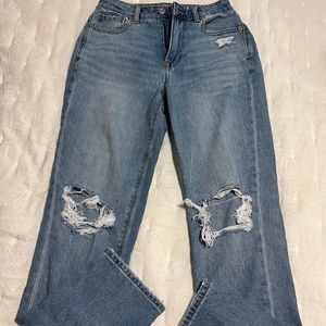American eagle mom jean size 0R